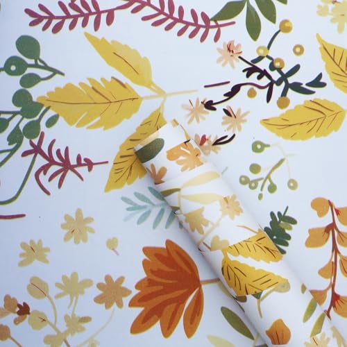ROSASTELLA Self Adhesive Decorative Peel Stick Waterproof Wallpaper Wall Decor Removable Wall Paper for Living Room Hall Decoration PVC Vinyl DIY Contact Paper 45x304cm - Image 1