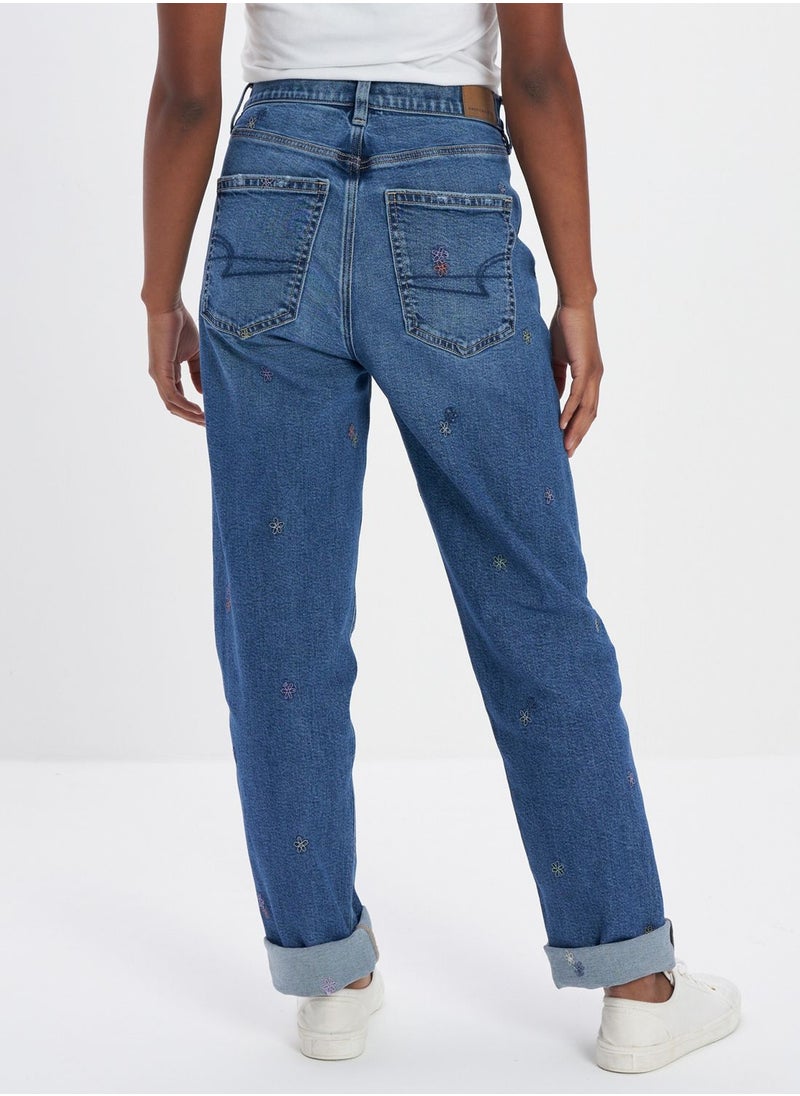 American Eagle - High Waist Boyfriend Jeans - Image 1