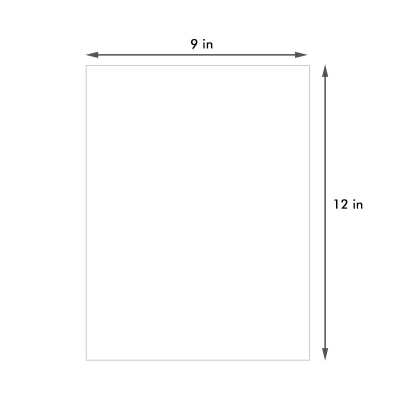 Somime 25 Pack Backing Boards Only - 9X12 Uncut White Mats Matboards  Acid Free & White Core Backerboards  Ideal For Photos/Pictures/Prints/Frames/Arts - Image 2