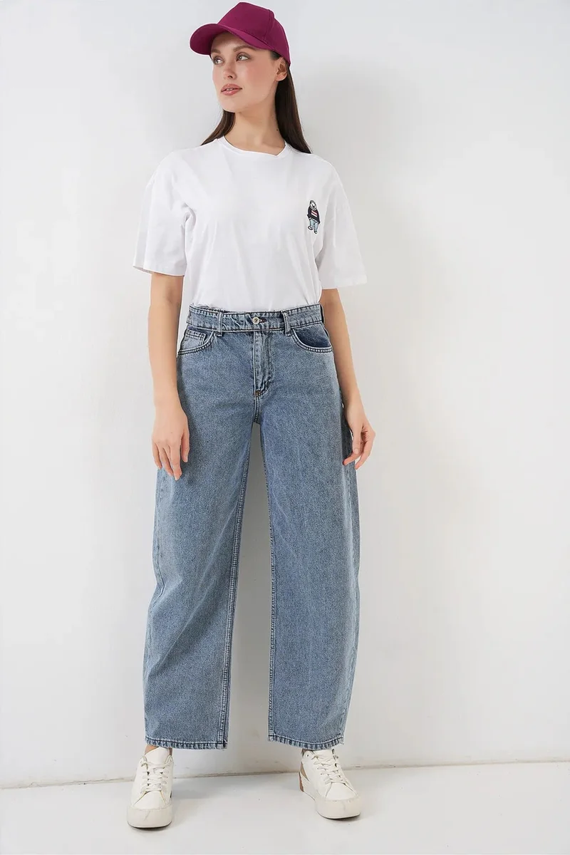 BDART High Waist Wide Leg Jeans