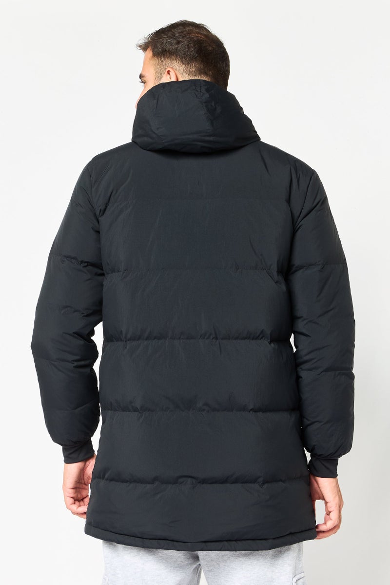 Reebok Men Sportswear Fit Long Sleeve Outdoor Jacket, Black - Image 4