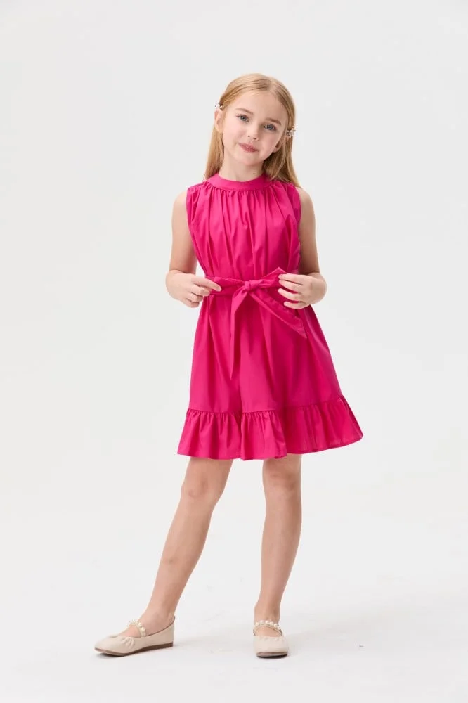 Tenda Sleeveless Belted Dress