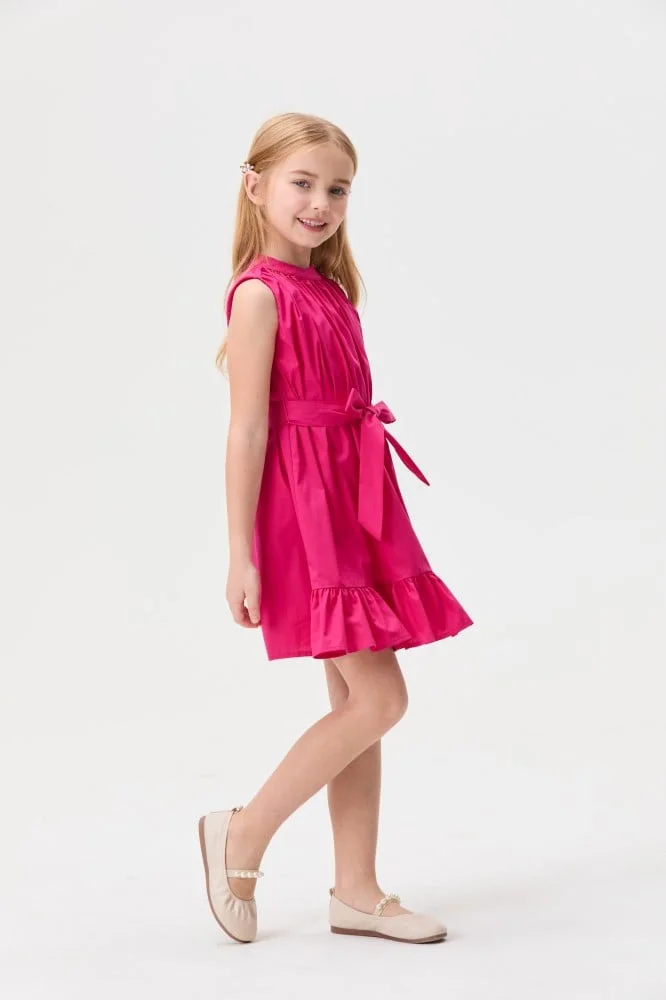 Tenda Sleeveless Belted Dress