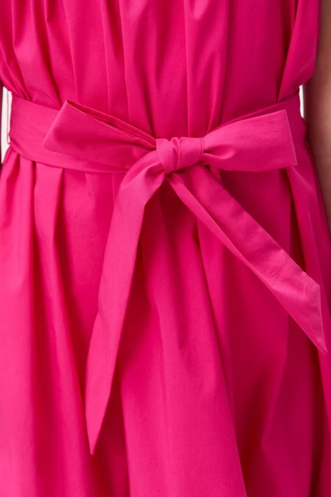 Tenda Sleeveless Belted Dress