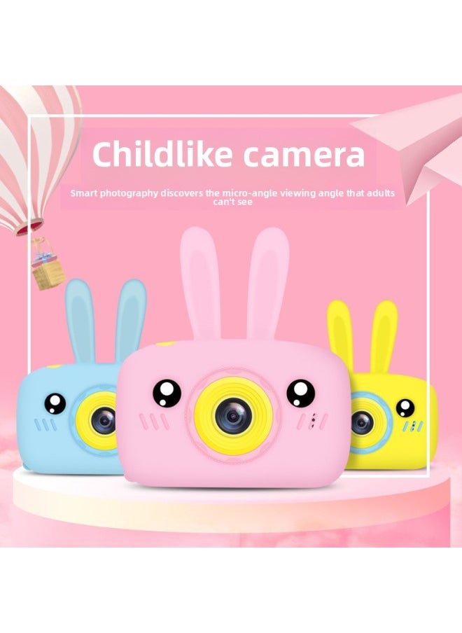 Generic Children's Camera, The High-definition Mini Print Camera Can Take Pictures Of Video Small SLR Gift Toys-Color:Orange Bear (ordinary Lens)  - Image 2