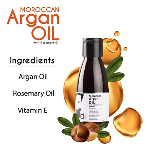 Qraa Men Moroccan Argan Oil with Rosemary Oil, Cold Pressed, 100ml - Image 5