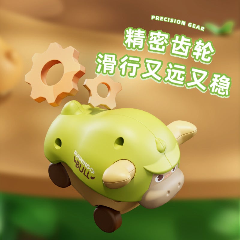 Children'S Cartoon Chick Push Toy Car Kindergarten Toy Street Stall Stall Display 3-6 Years Old Educational Dump Truck Cute And Fun - Image 4