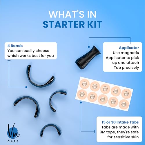 Vn care Magnetic Universal Nasal Strips | Breathing Nasal Strip | Anti Snoring Nose Clip | Skin Safe Sleep Nasal Strips | Nasal Dilators For Breathing | Snore Stopper | Snoring Stopper For Men | Breathing Nasal Strip Starter Kit - Image 4