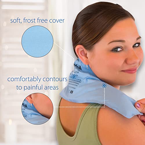 Core Products Soft Comfort CorPak – Reusable Hot & Cold Therapy Pack, Ice Pack for Injuries, No-Frost Compress for Muscle, Back & Joint Pain Relief – 6" x 20", Made in USA - Image 3