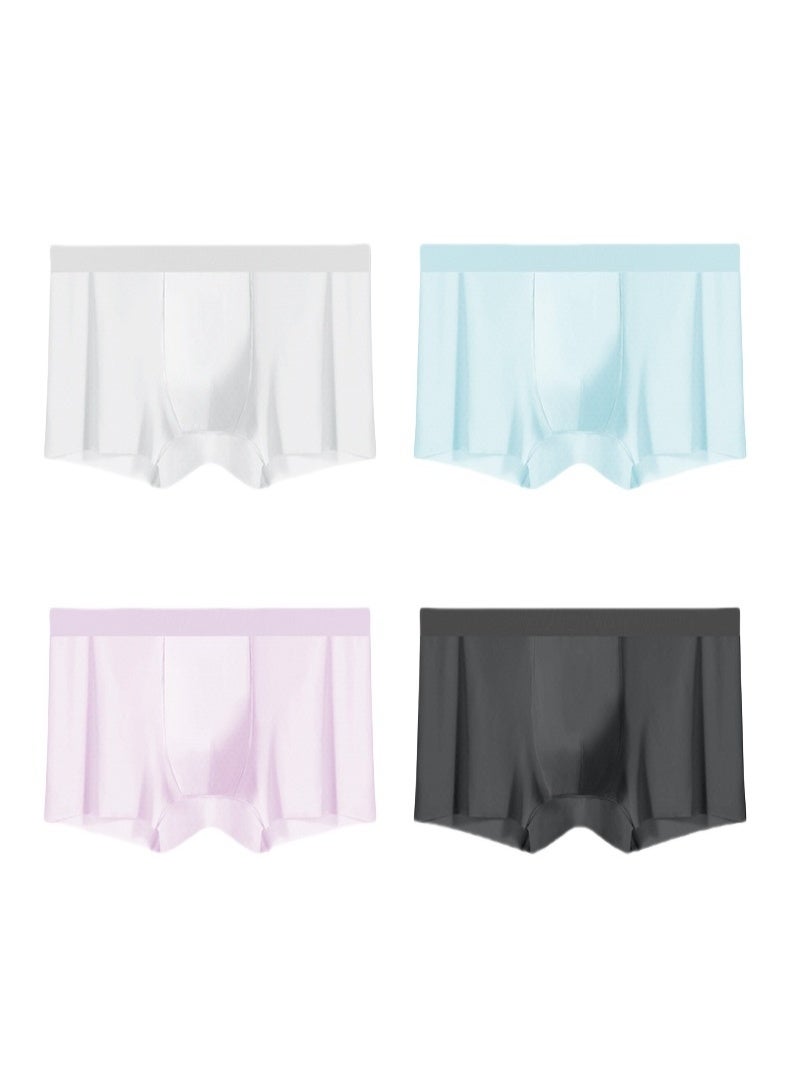 KUYING New Comfortable Skin friendly Breathable Underwear Set of 4  - Image 5