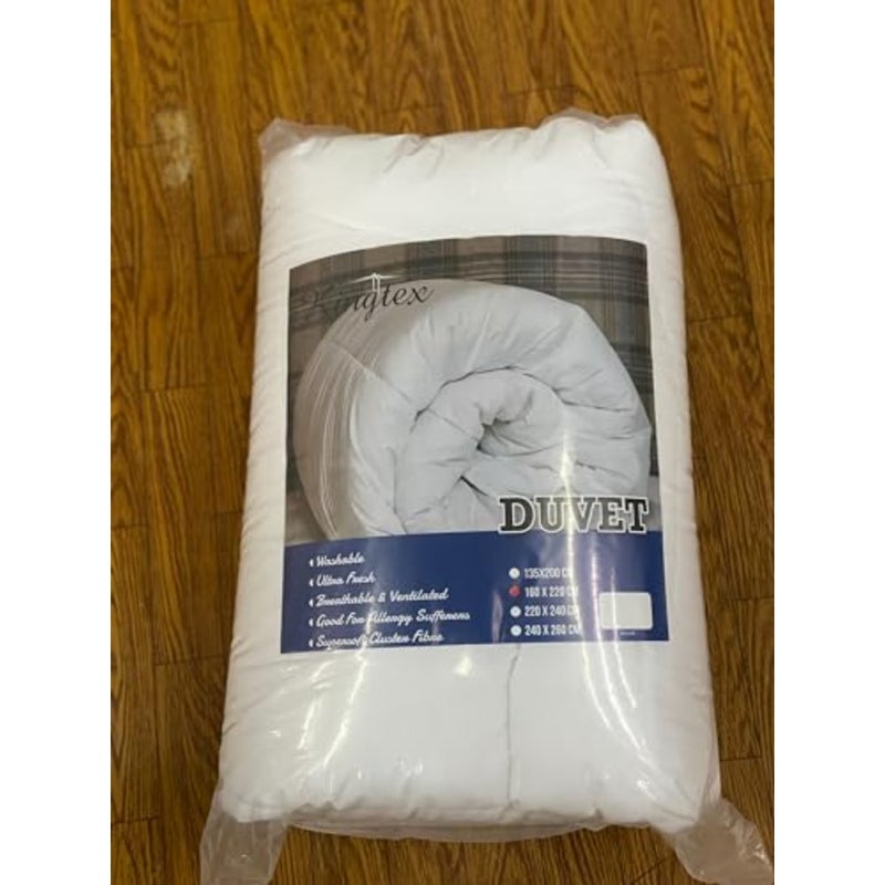 Maestro A Heavenly Sleep - Duvet 1 Pc White Microfiber Duvet Size: Double 220x240 cm - Image 2
