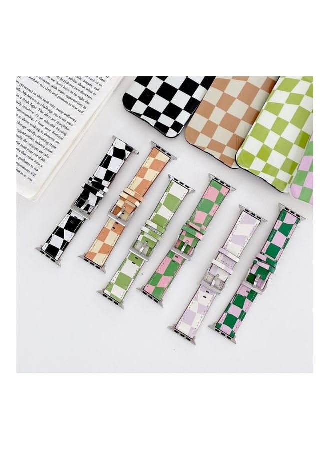 HuHa Replacement Watchband For Apple Watch Green/Pink - Image 2