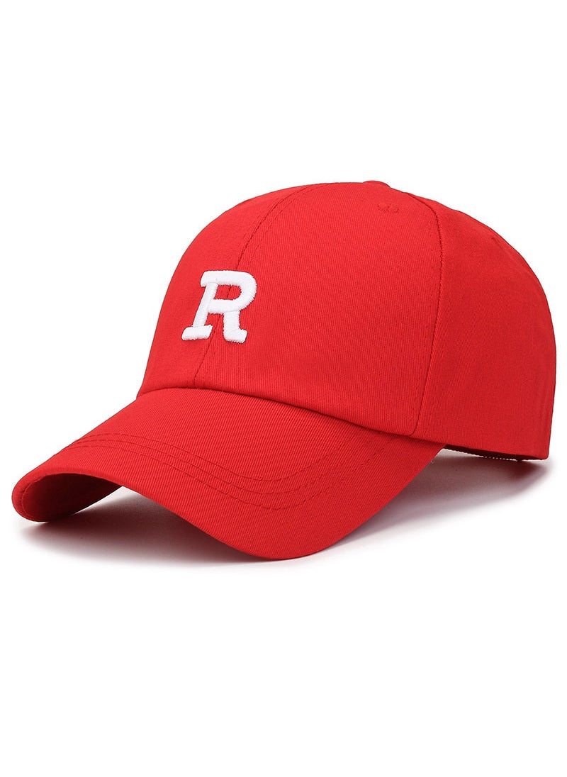Generic Adjustable Baseball Caps Spring Autumn Casual Red 