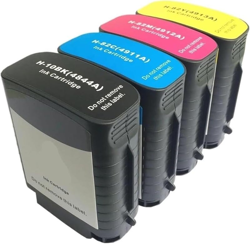 2 Sets 8 Pcs Ink Cartridge for HP 500 500PS 500Plus 800 800PS 815 815MFP 820 820MFP Printers - Image 1