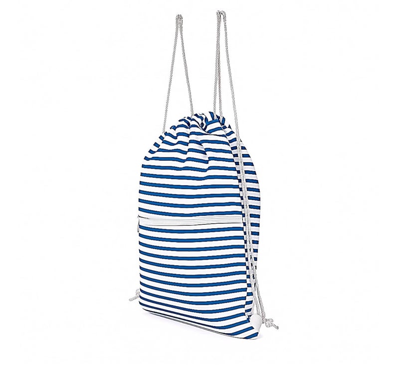 Lify حقيبة ظهر بسحب الحبل مقاومة للماء حقيبة رياضية مع جيب جانبي للرجال والنساء - 1 قطعة - Image 5