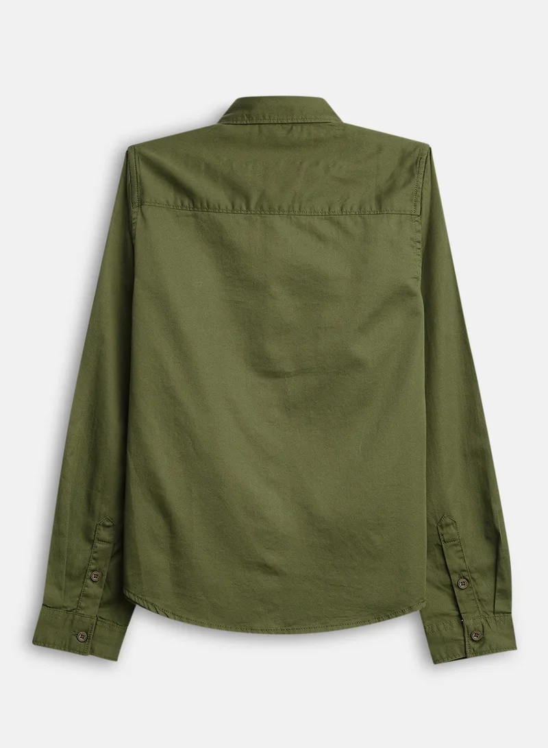 ليل بيكس قميص زيتوني للأولاد