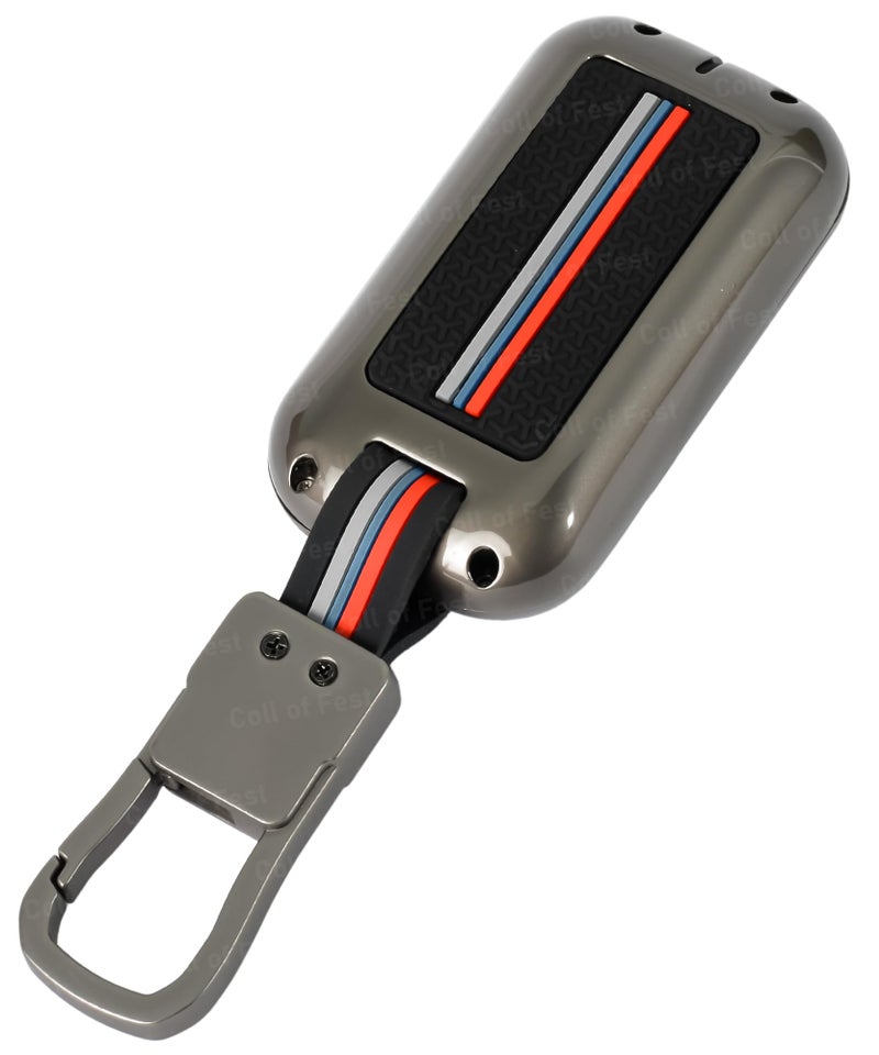 Coll of Fest Metal Silicon Key Cover Compatible with Maruti Suzuki jimny Baleno Grand Vitara XL6 Swift New Brezza Ertiga Dzire 3 Button Smart Key Special Feature Visibilitye in Low-Ligh Conditions - Image 5