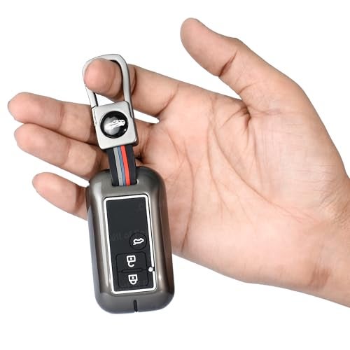 Coll of Fest Metal Silicon Key Cover Compatible with Maruti Suzuki jimny Baleno Grand Vitara XL6 Swift New Brezza Ertiga Dzire 3 Button Smart Key Special Feature Visibilitye in Low-Ligh Conditions - Image 2