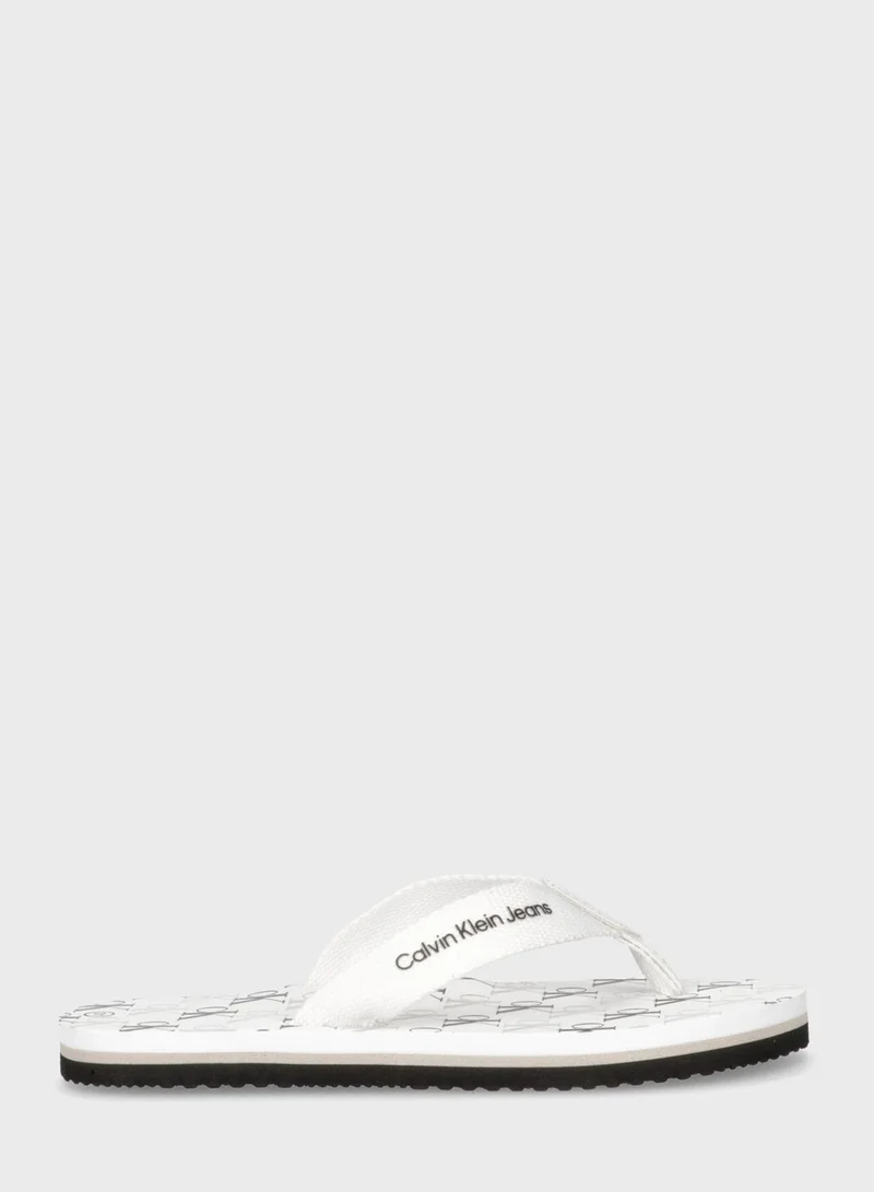 Calvin Klein Jeans Kids Slip On Flip Flop