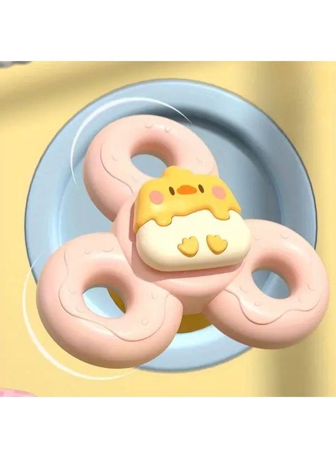 2pcs Suction Cup Spinner Toys Pink Blue Rotating Window Bathroom Toy For Kids - Image 4