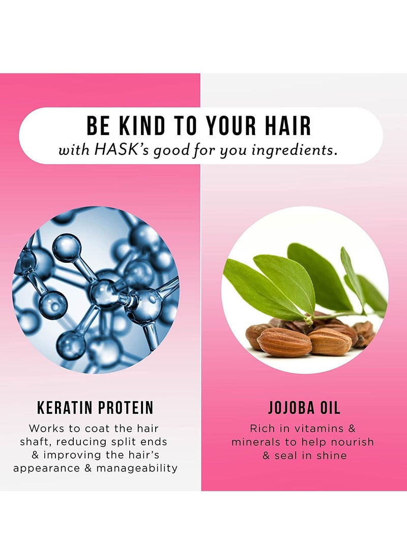 Hask Keratin Protein 5 In 1 Smoothing Leave In Conditioner Spray For All Hair Types - Image 2