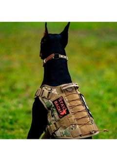 OneTigris Stay Back Reflective Dog Patches, Barking Dobie Patch for Hook and Loop Patches Vests and Harnesses  - Image 5
