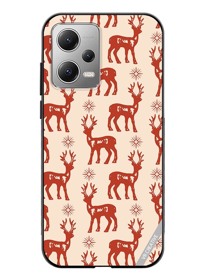 VR CREATIVE Protective Case Cover For Xiaomi Redmi Note 12 Mix Pattern Design Multicolour - Image 1