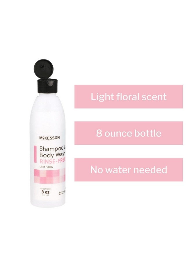 McKesson Shampoo And Body Wash Rinsefree Light Floral 8 Oz 1 Count - Image 4