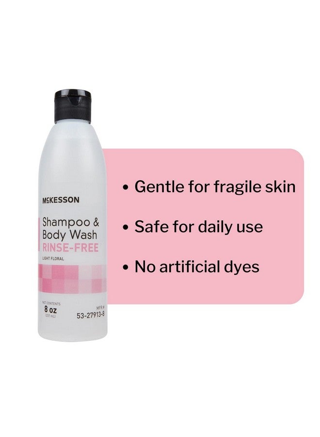McKesson Shampoo And Body Wash Rinsefree Light Floral 8 Oz 1 Count - Image 5