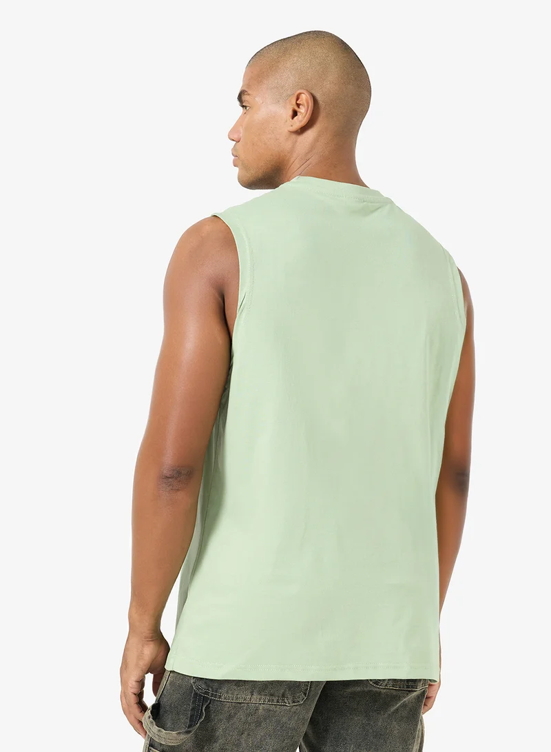 Seventy Five Basics  Oversized Drop Shoulder Vest for Men | Best Price UAE