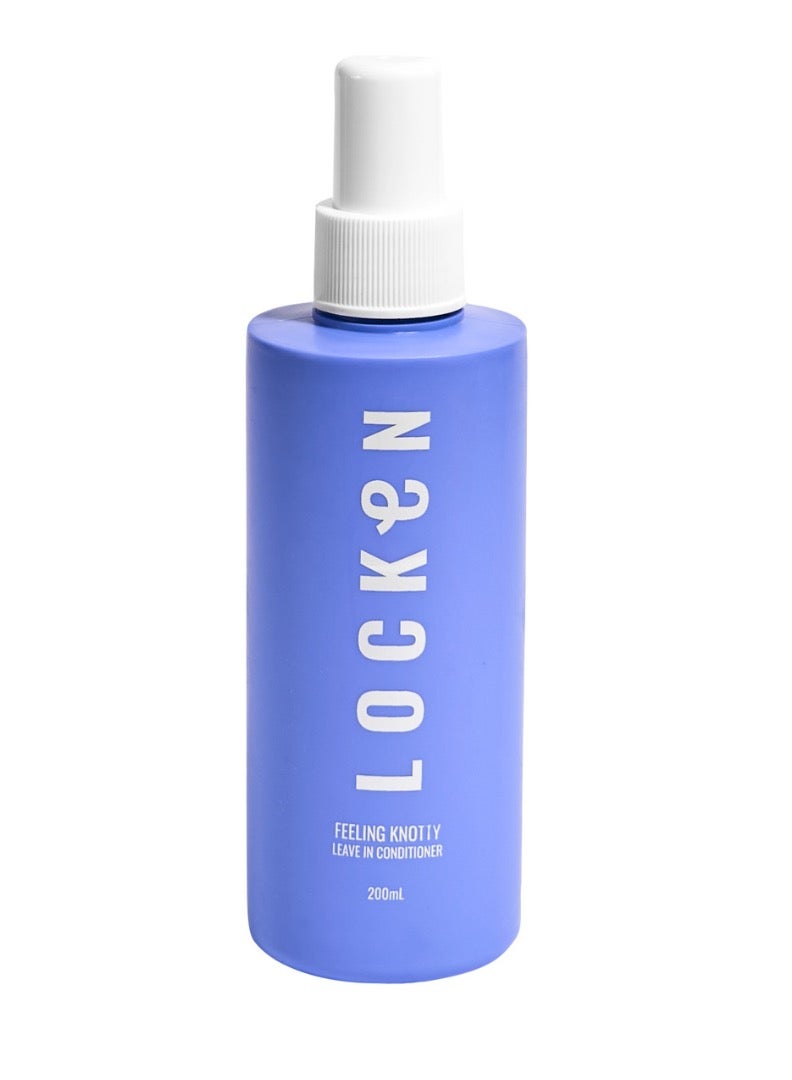 LOCKEN LEAVE-IN CONDITIONER – Hydrates, Detangles & Refreshes Hair – Lightweight, Non-Greasy Formula With Shea Butter & Jojoba – For All Hair Types (200ml)  - Image 1