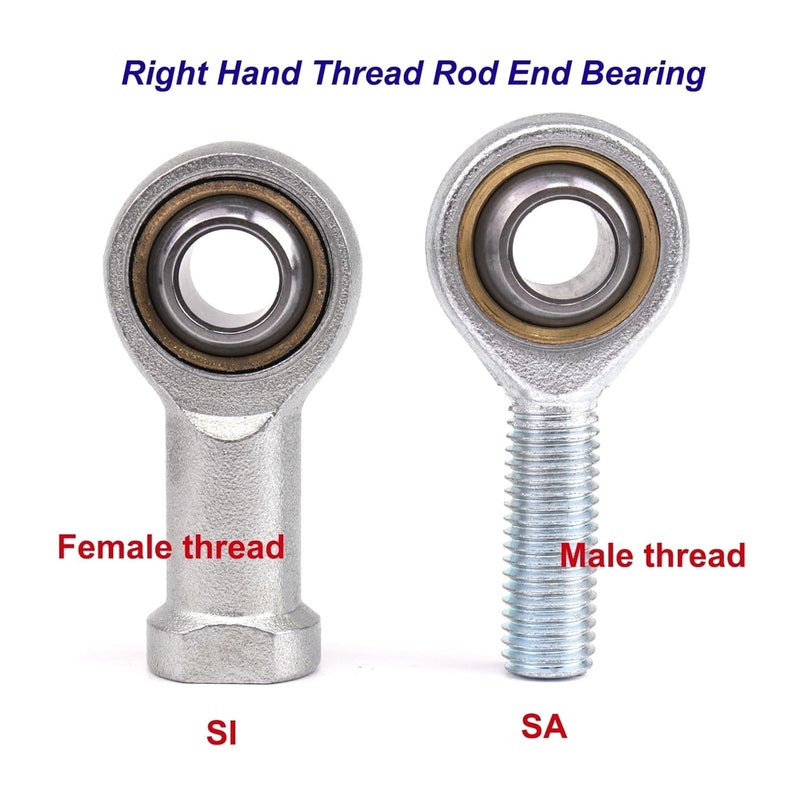 SA M18 Male Female Right Hand Thread Rod End Joint Bearing M6 M8 M10 M12 M16 M18 - Image 5
