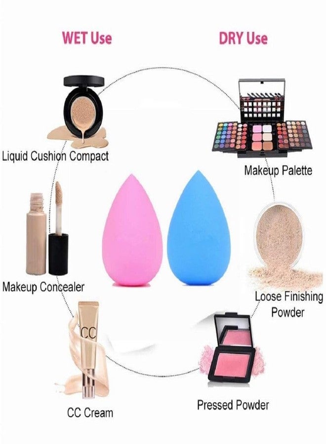 Gonegal Blender Sponge Set, with Pizza Puff Makeup Puff. (Set Of-5) - Image 2