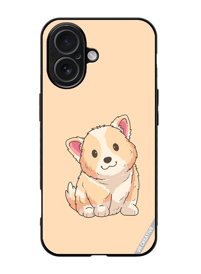 VR CREATIVE Protective Case Cover For Apple iPhone 17 Cute Puppies Design Multicolour