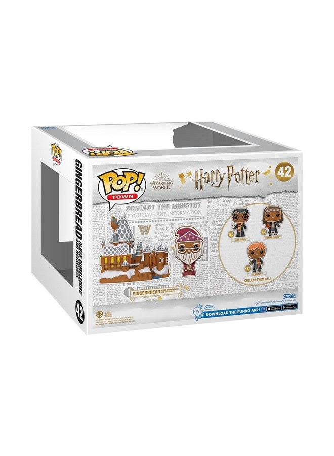 Funko فانكو بوب تاون: هاري بوتر: خبز الزنجبيل - ألبس دمبلدور و هوغوورتس - تمثال فينيل قابل للجمع - فكرة هدية - منتجات رسمية - للأطفال والبالغين - لمحبي الأفلام - تمثال لجمع المتعصبين - Image 4