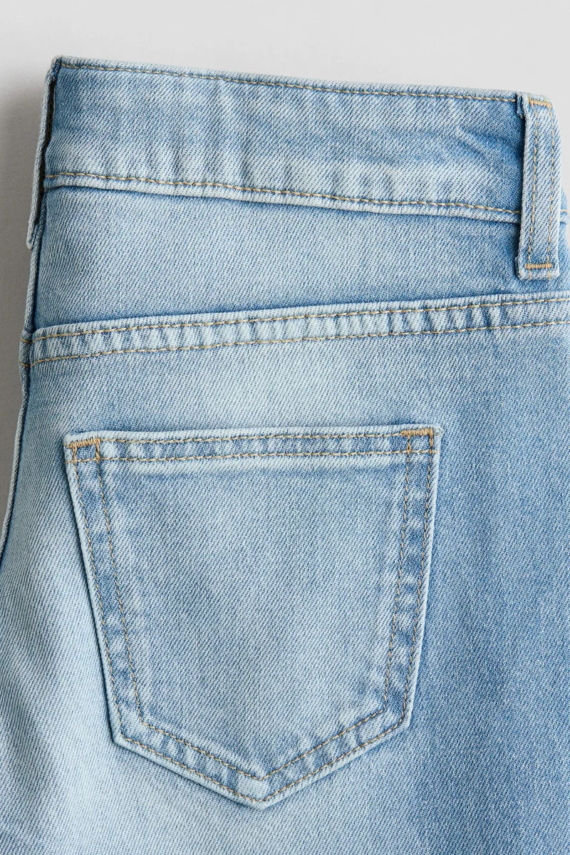 H&M Studded Wide Leg Low Jeans