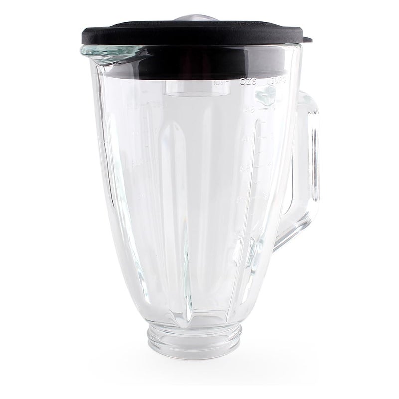 LMEI Replacement Parts 6-cups Glass Jar with Cross Blade and Collar,Compatible with Hamilton Beach Blenders 58147J, 58148,59149 - Image 2