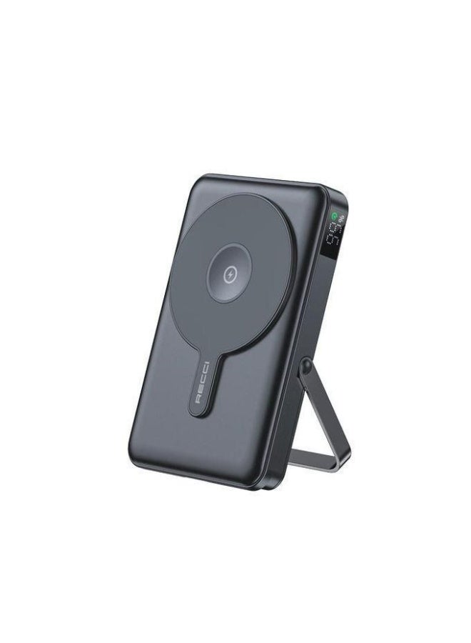 Recci Fast Charging 15W PD 20W Power Bank 10000 mAh RPB-W27 - Black - Image 1