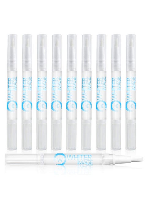 Mini Togo Teeth Whitening Pen 10 Pack Erases Teeth Stains And Strengthens Enamel Restorative Serum Gel That Reverses Enamel Damage From Bleaching On The Go For Up To 150 Applications