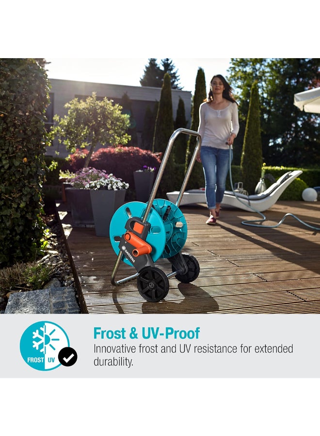 غاردينا كليفر رول إس مجموعة عربة خرطوم المياه للحماية من الصقيع متعددة الألوان 20 مترًا 18502-50 - Image 3