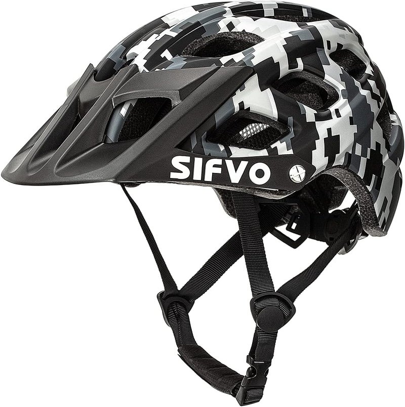 SIFVO Kids Bike Helmet with Visor - Adjustable & Lightweight for Ages 6+ - Image 1