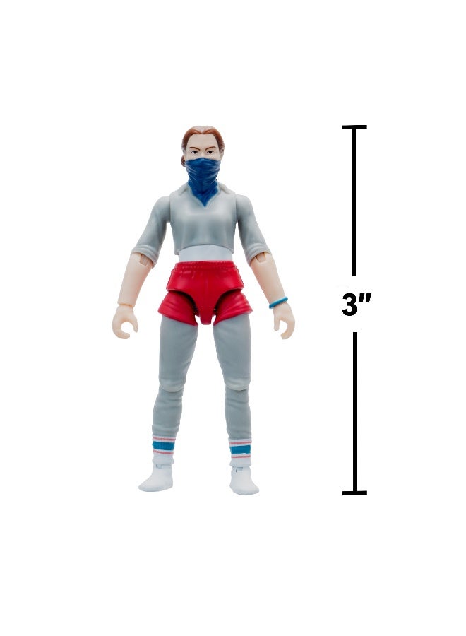 Stranger Things World of Core Collectible Figure 3.5-Inches Eleven with Accessories | Netflix Series | Action Figure | Character Figure Gift for Kids and Collectors - Image 3