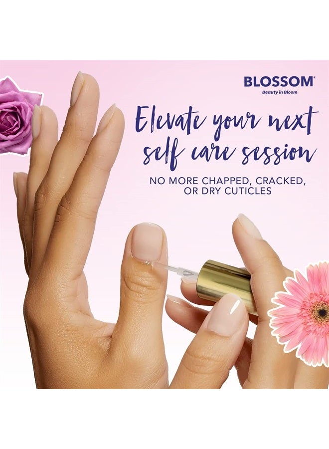 Blossom Hydrating, Moisturizing, Strengthening, Scented Cuticle Oil, Infused with Real Flowers, Made in USA, 0.42 fl. oz, Mandarin Orange (Cap Color May Vary) - Image 5