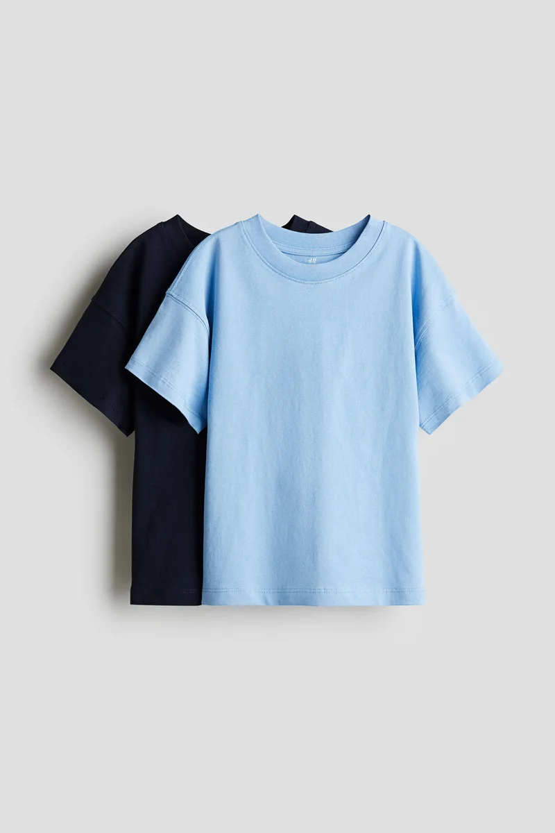 H&M 2-pack oversized T-shirts