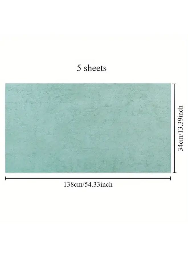 Traditional Chinese Xuan Paper Light Antique Style 5 Sheets Aged Rice Dye Calligraphy Painting Paper Brush Writing Ink Wash Art Suminagashi Marbling Handmade Art Supplies Craft Paper Calligraphers Artists - Image 5