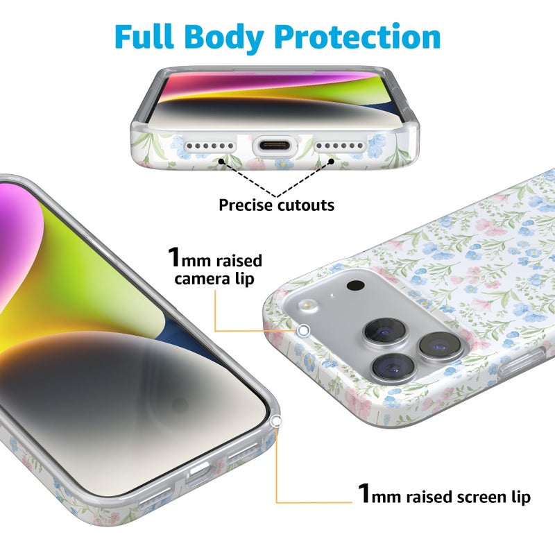 Casely iPhone 17 Pro Max Case | Pastel Garden | Sunday Best | Compatible with MagSafe | Classic Ultra Slim Design - Image 2