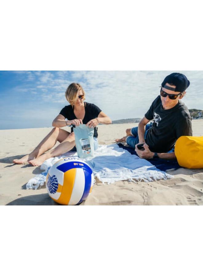 إتيويت شنطة مقاومة للماء 2.5 لتر مع جزء شفاف - Image 2