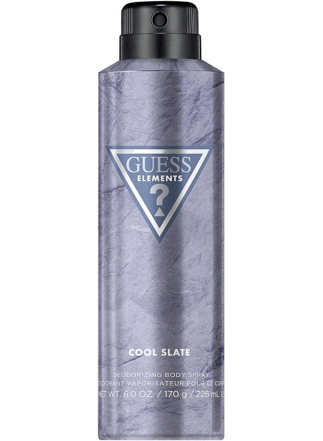 GUESS رذاذ الجسم المعطر للرجال إليمنتس كول سلايت