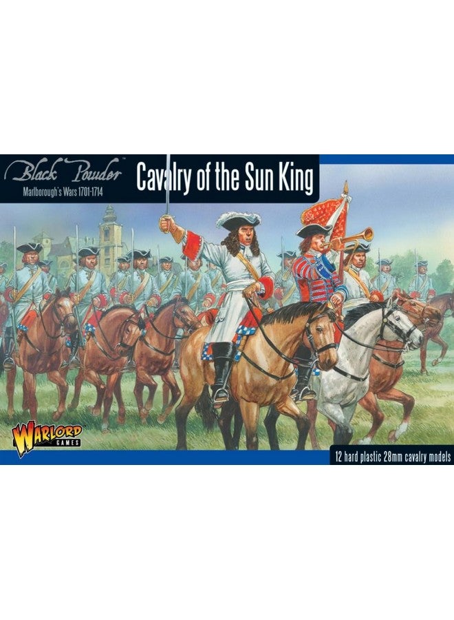 Warlord Games Black Powder Marlborough's Wars: Cavalry of The Sun King Figures 1:56 Military Table Top Wargaming Plastic Model Kit 302015005 - Image 1