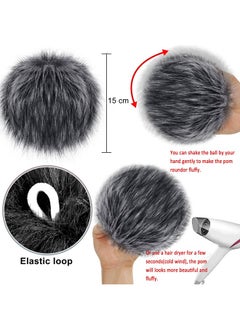 8 Pieces Faux Fur Pom Pom For Hats, 6 Inch Large Faux Fur Pom Pom Fluffy Pom Pom Balls With Elastic Loop For Crafts Gloves Scarves Knitting Accessories - pzsku/Z1FBDBFD4305ECC44D058Z/45/_/1734348156/a7644bc2-ee11-44c9-8c82-1b435e008b1c